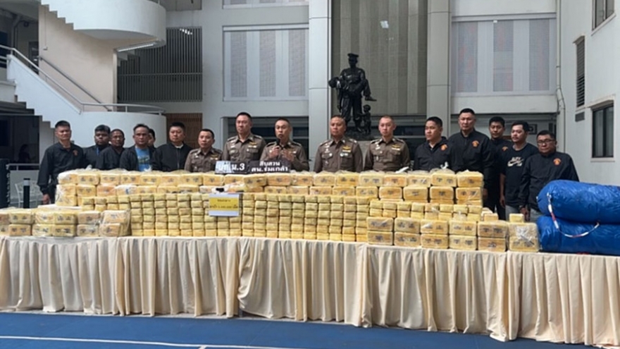 Cảnh sát Bangkok thu giữ 5,4 triệu viên ma túy đá trị giá hơn 6 triệu USD